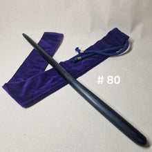 Load image into Gallery viewer, Hand made 4,500 year old Bog Oak Wand # 80

