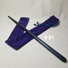Load image into Gallery viewer, Hand made 4,500 year old Bog Oak Wand # 81
