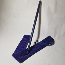 Load image into Gallery viewer, Hand made 4,500 year old Bog Oak Wand # 81
