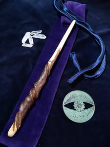 Wooden Wand #15 - Cornish Hazel