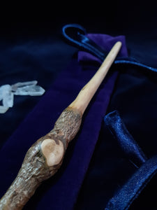 Wooden Wand #17 - Cornish Holly