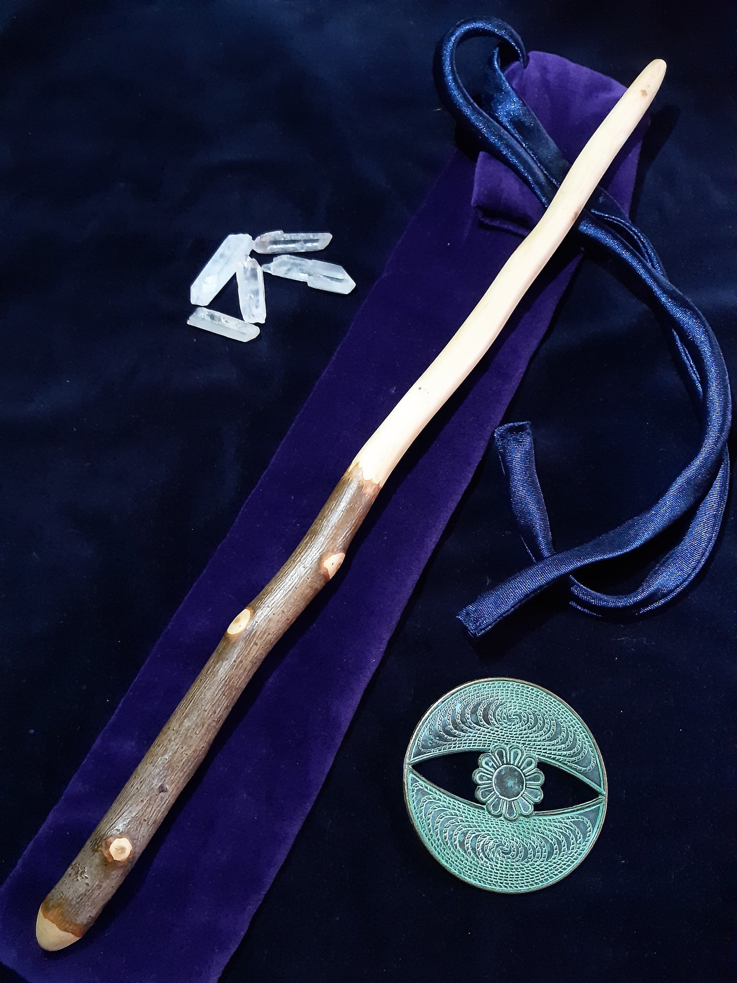 Wooden Wand #20 - Cornish Hawthorne