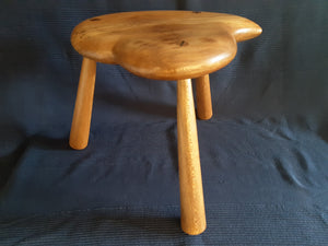 Hand Made Stool - London Plane # 1