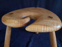 Load image into Gallery viewer, Hand Made Stool - Olive Ash and Oak # 4
