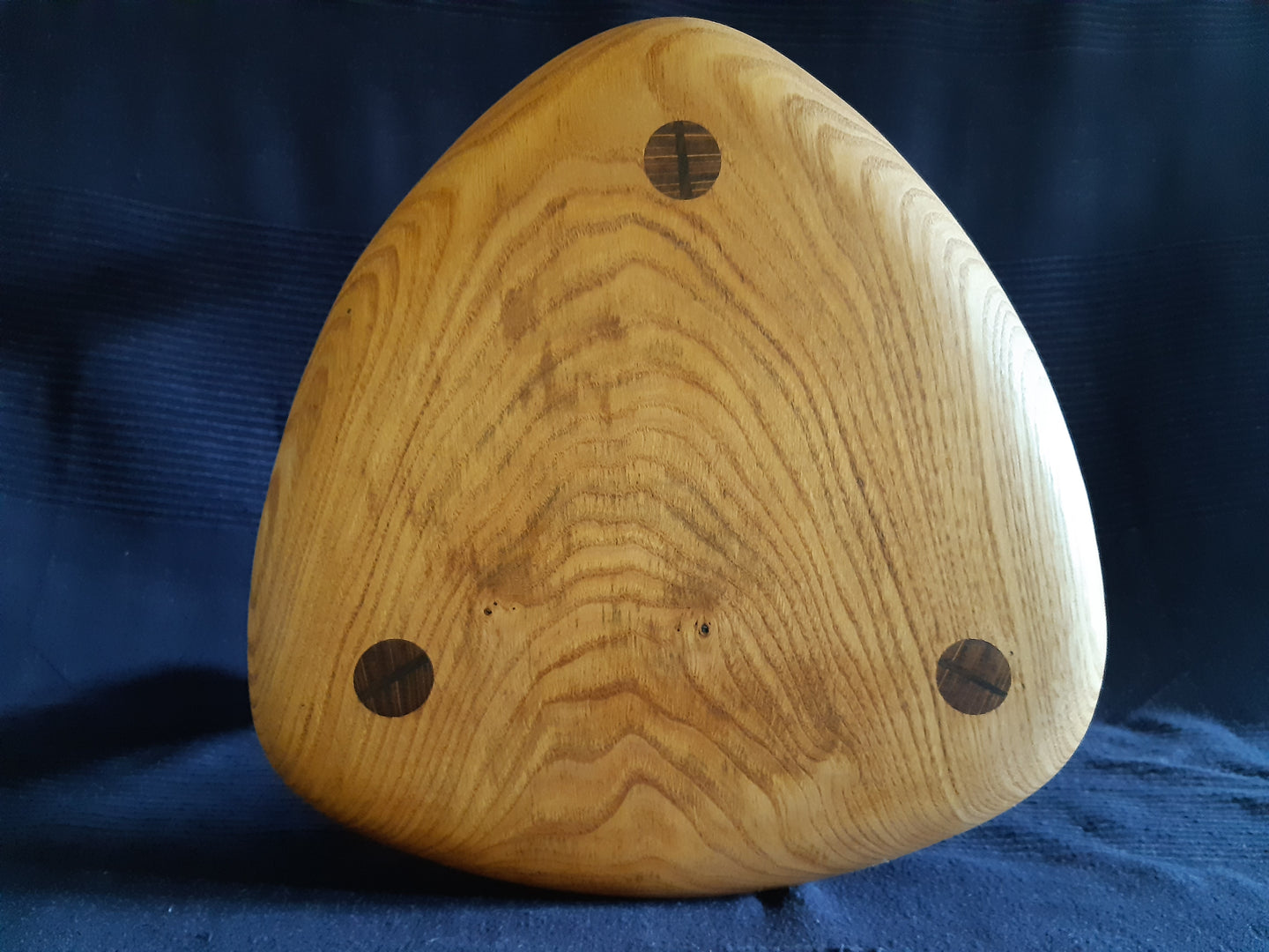 Hand Made Stool - Walnut and Brown Oak # 5