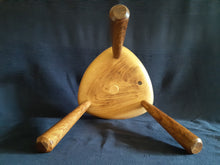Load image into Gallery viewer, Hand Made Stool - Walnut and Brown Oak # 5
