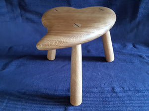 Hand Made Stool - Oak # 11
