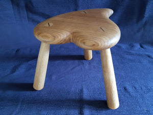 Hand Made Stool - Oak # 11