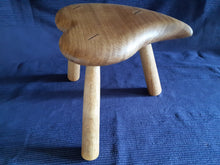 Load image into Gallery viewer, Hand Made Stool - Oak # 11
