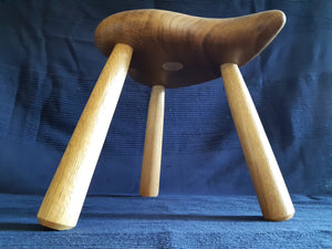 Hand Made Stool - Oak # 11