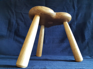 Hand Made Stool - Oak # 11