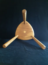 Load image into Gallery viewer, Hand Made Stool - Cornish Oak # 12
