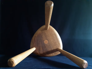 Hand Made Stool - Cornish Oak # 14