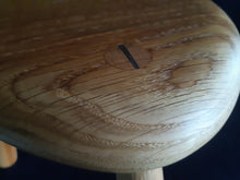 Load image into Gallery viewer, Hand Made Stool - Cornish Oak # 14
