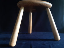 Load image into Gallery viewer, Hand Made Stool - Cornish Oak # 14
