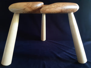 Hand Made Stool - Olive Ash # 15