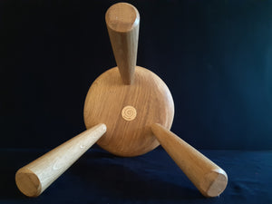 Hand Made Stool - Cornish Oak #  21