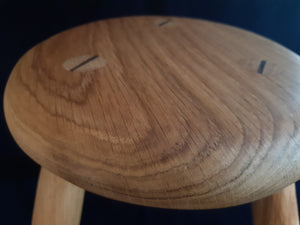 Hand Made Stool - Cornish Oak # 16