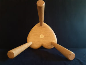 Hand Made Stool - Cornish Oak # 17