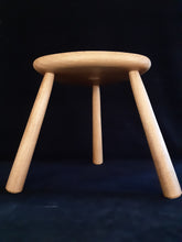 Load image into Gallery viewer, Hand Made Stool - Cornish Oak # 18
