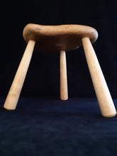 Load image into Gallery viewer, Hand Made Stool - Cornish Oak # 19
