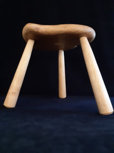 Hand Made Stool - Cornish Oak # 19