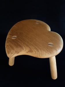 Hand Made Stool - Cornish Oak # 19