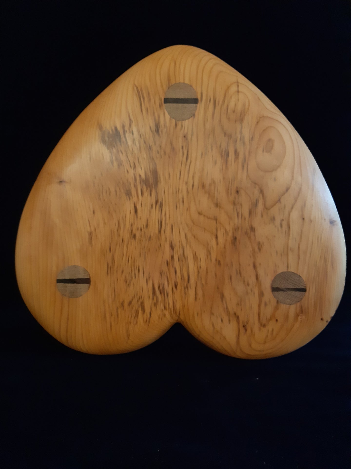 Hand Made Stool - Yew and Oak #20