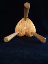 Load image into Gallery viewer, Hand Made Stool - Yew and Oak #20
