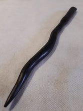 Load image into Gallery viewer, Wooden Wand #30 - 5000 Year-old Bog Oak
