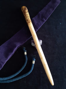 Wooden Wand # 43 - Cornish Hazel