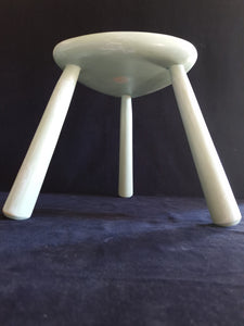 Hand Made Painted Stool - Cornish Oak #  23