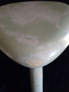 Hand Made Painted Stool - Cornish Oak #  23