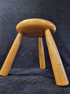 Hand Made Stool - Cornish Elm & Oak # 25