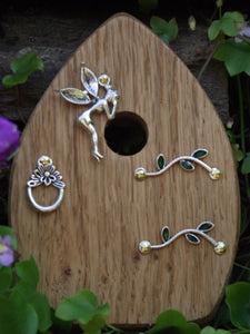 Wooden Fairy Door - Cornish Oak - Whispering Fairy