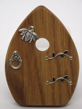 Load image into Gallery viewer, Wooden Door - Cornish Oak - Honey Bee
