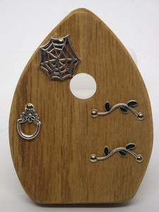 Wooden Fairy Door - Cornish Oak - Charlotte's Web